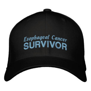 Esophageal Cancer Survivor Embroidered Baseball Cap