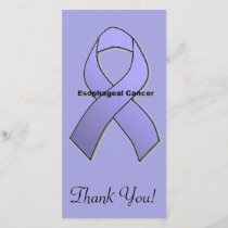 Esophageal Cancer Thank You Card