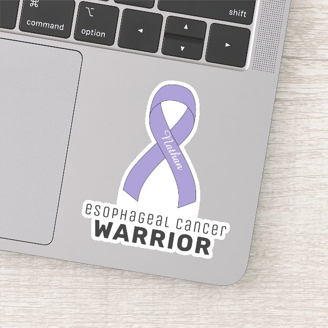Esophageal Cancer Vinyl Sticker (Detail)