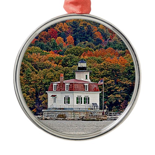 Esopus Meadows Lighthouse Metal Ornament