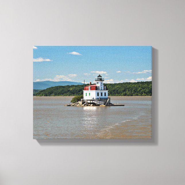 Esopus Meadows Lighthouse, New York Canvas Print (Front)
