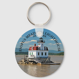 Esopus Meadows Lighthouse, New York Keychain