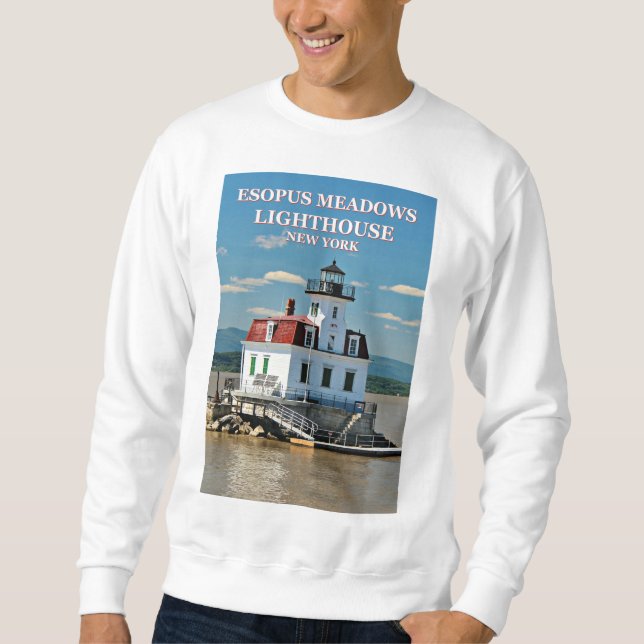 Esopus Meadows Lighthouse, New York Sweatshirt (Front)