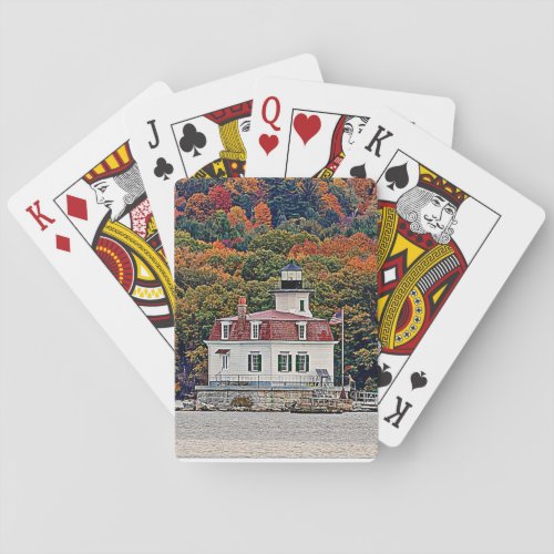 Esopus Meadows Lighthouse Poker Cards