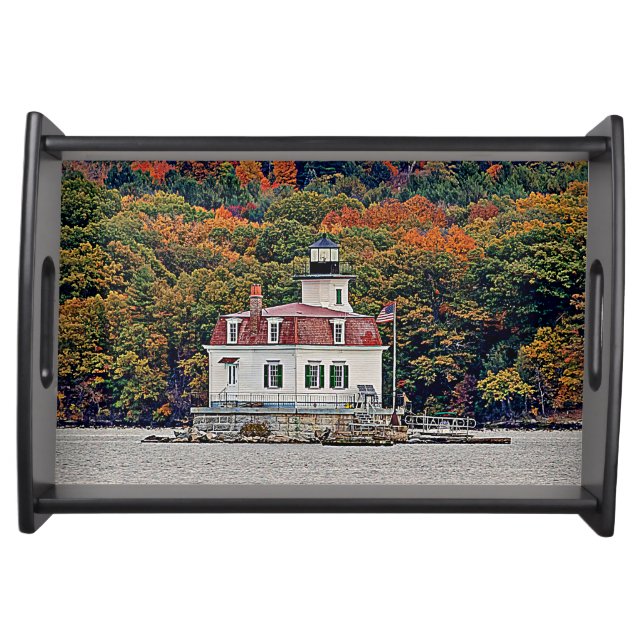 Esopus Meadows Lighthouse Serving Tray (Front)