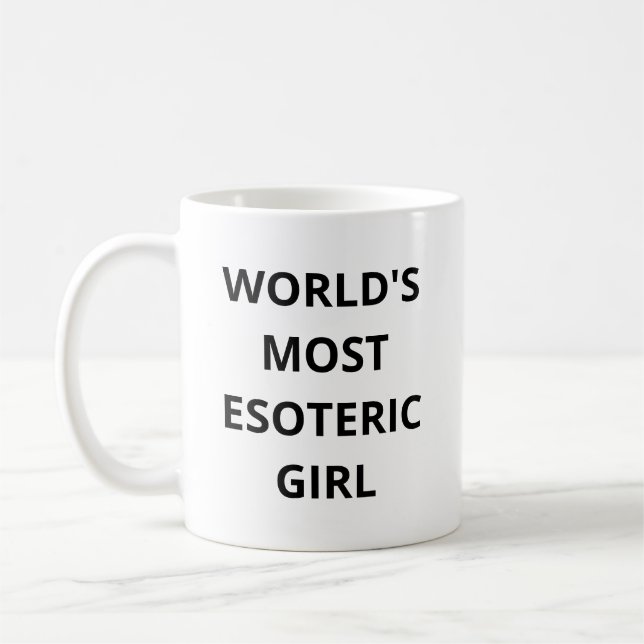 Esoteric Girl Coffee Mug (Left)