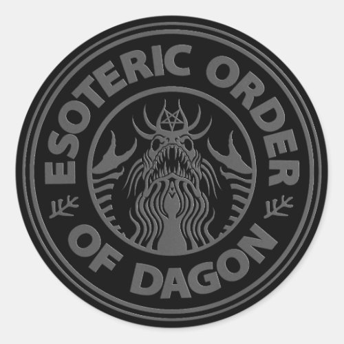 Esoteric Order of Dagon _ Azhmodai 23 Classic Round Sticker