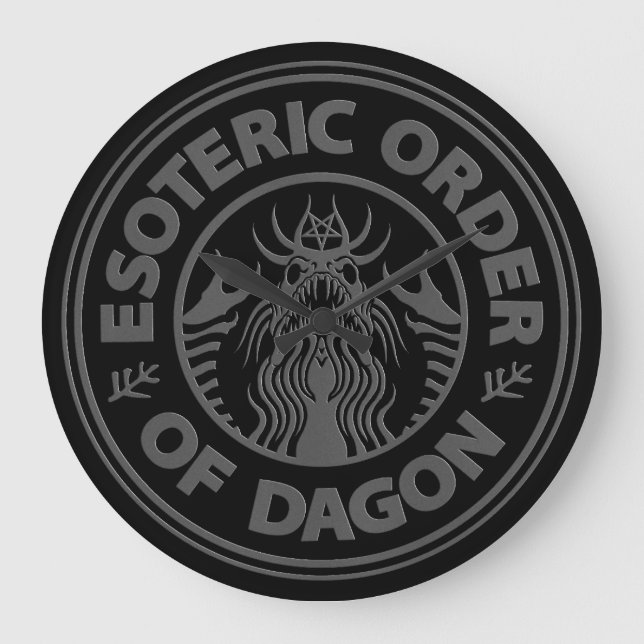 Esoteric Order of Dagon - Azhmodai 23 Large Clock (Front)