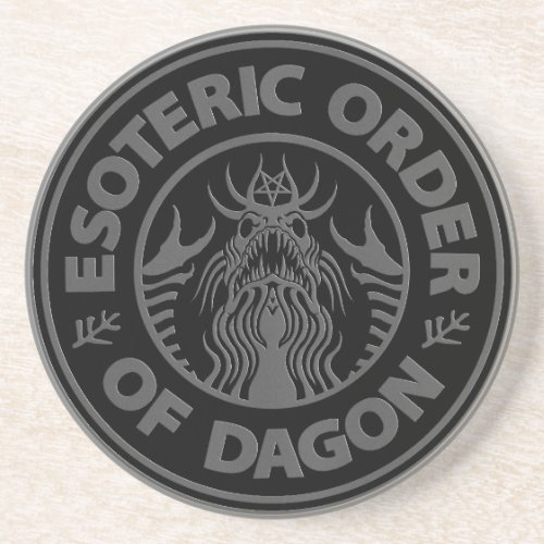 Esoteric Order of Dagon _ Azhmodai 23 Round Paper  Coaster