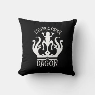Esoteric Order of Dagon Innsmouth Lovecraft Throw Pillow