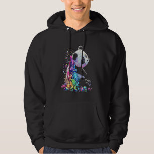 Esoteric Panda Crystals Cute Illustration  3 Hoodie
