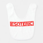 Esoteric Stamp Baby Bib