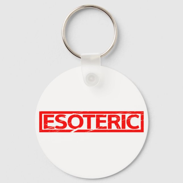 Esoteric Stamp Keychain (Front)