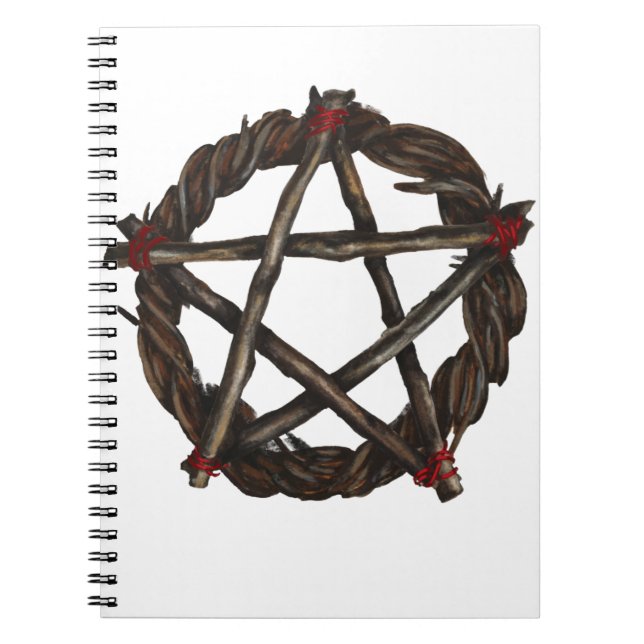 Esoterik Äste Symbol Zeichen Notebook (Front)