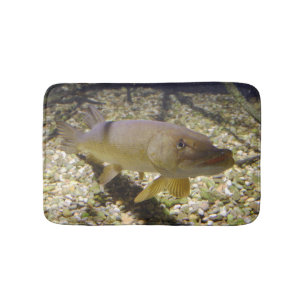 Esox lucius bathroom mat