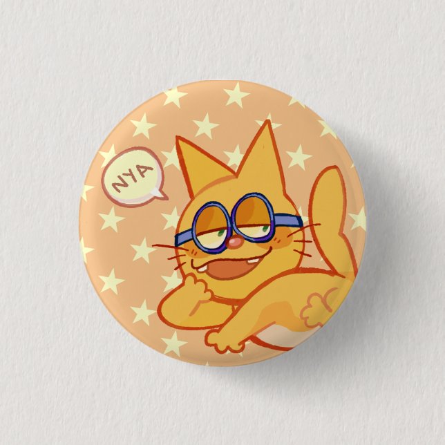 ESP kitty! (ichi squad 2/5) Button (Front)