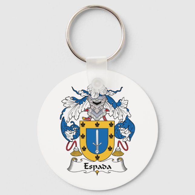 Espada Family Crest Keychain (Front)