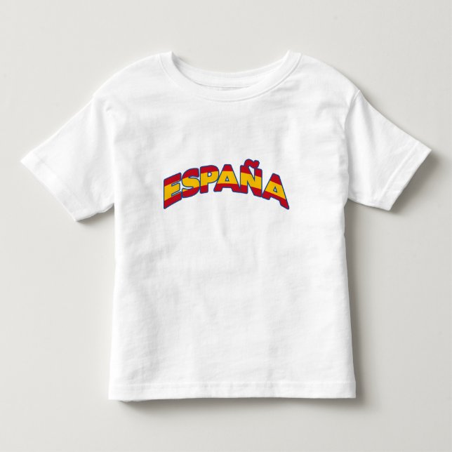España 1 toddler t-shirt (Front)