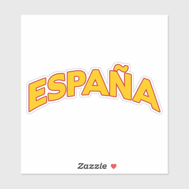 España 5 sticker (Sheet)