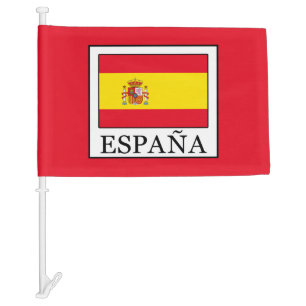 España Car Flag