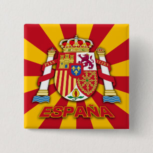 Espana Coat of Arms Button