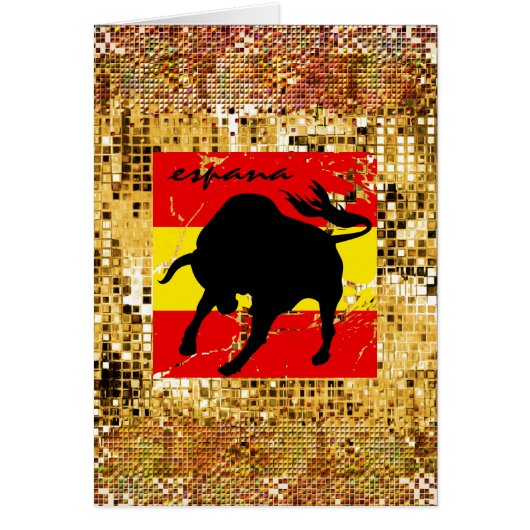 Espana Gold Sequin Cards (Front)