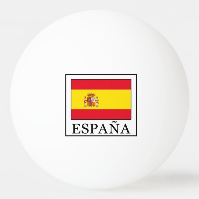 España Ping-Pong Ball (Front)