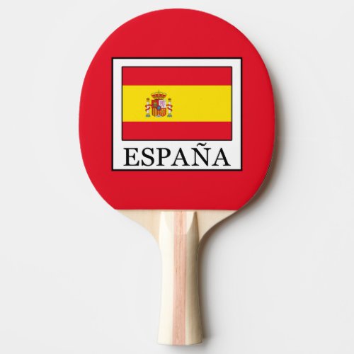 Espaa Ping Pong Paddle