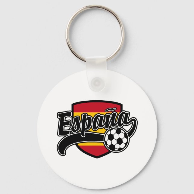 Espana Soccer Keychain (Front)