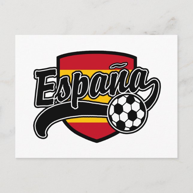 Espana Soccer Postcard (Front)