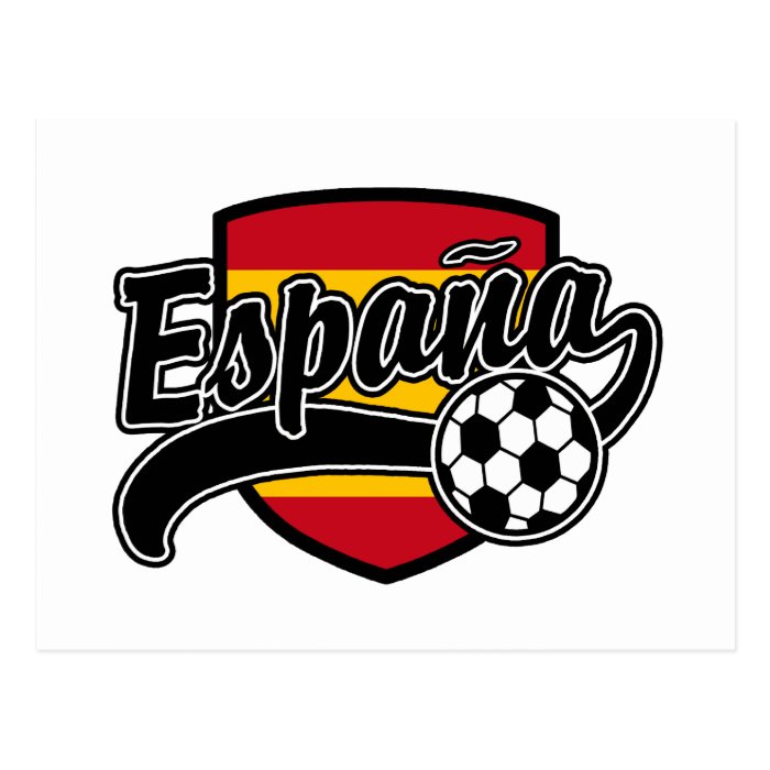 Espana Soccer Postcards