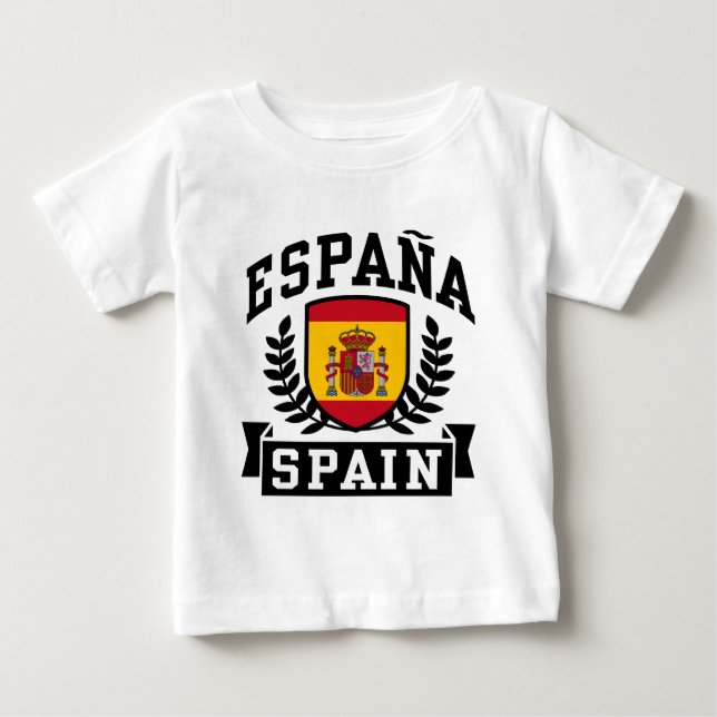 Espana Spain Baby T-Shirt (Front)