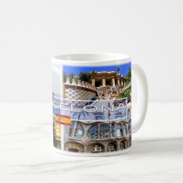 Espana - Spain - Barcelona - Coffee Mug (Front Right)