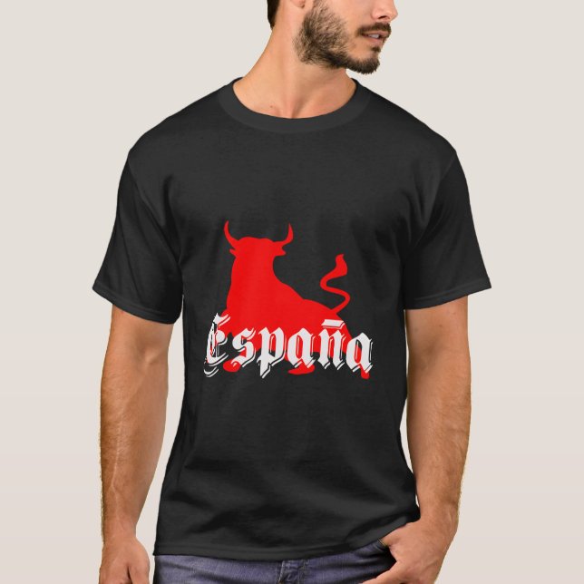 Espana Spain Bull T-Shirt (Front)