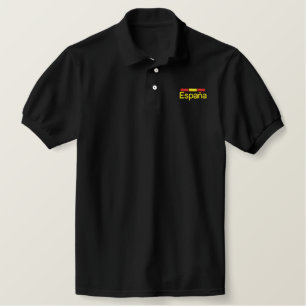 España Spain Embroidered polo shirt