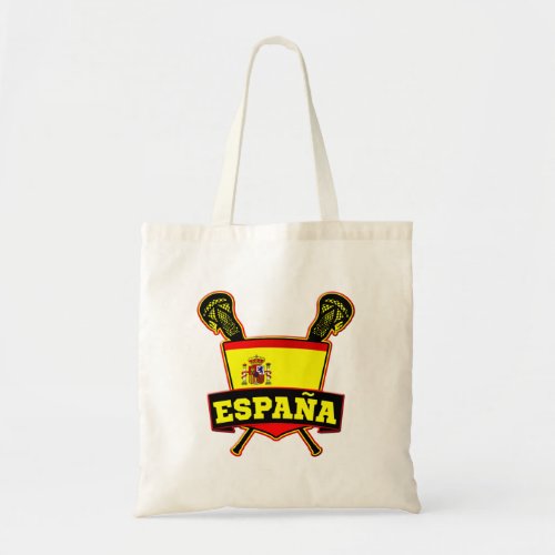 Espaa Spain Lacrosse Tote Bag