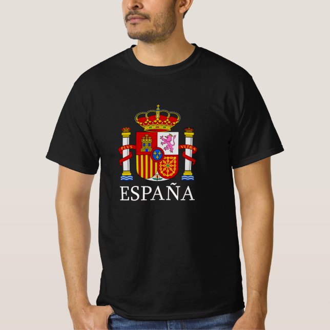 España Spain National Emblem Symbol Spaniard T-Shirt (Front)