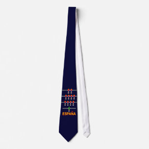 Espana Spain Retro 74 Table Football Foosball Tie