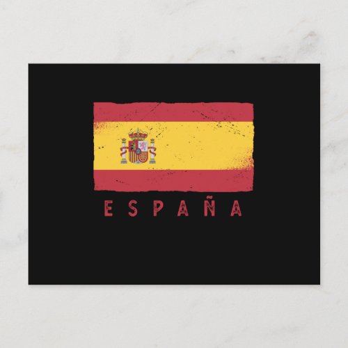 Espaa Spanish Flag Spain Vintage Gift Football Postcard