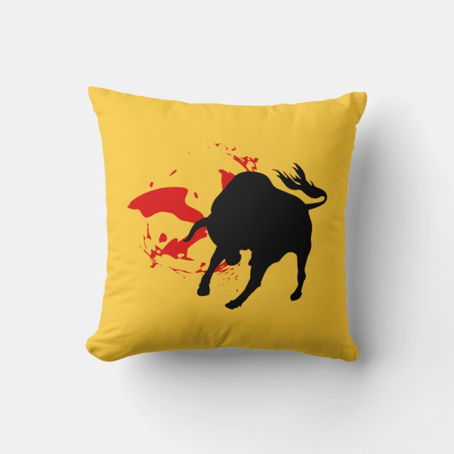 Espana Throw Pillow (Front)