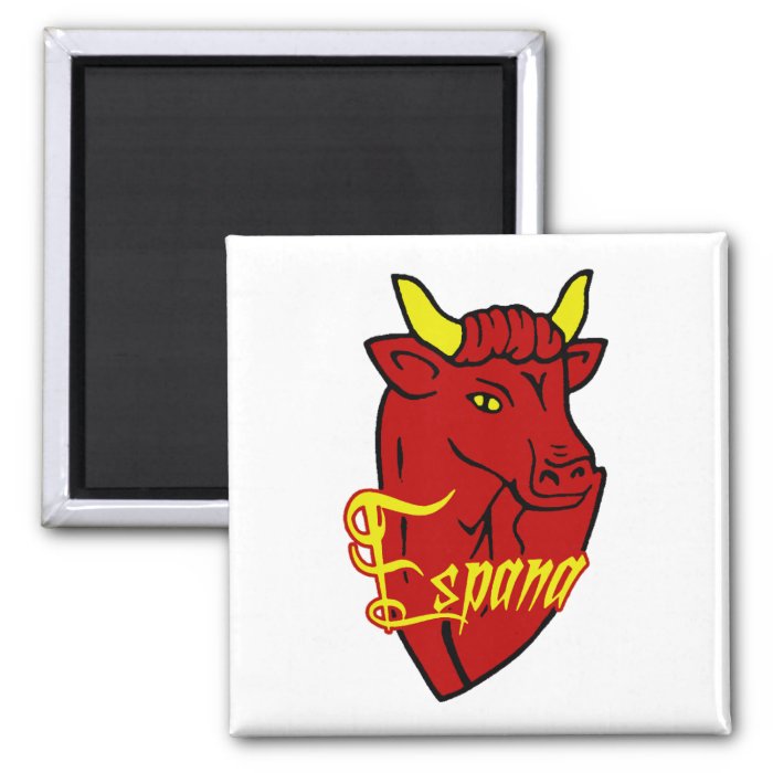 Espana Toro Spanish Bull for Spain lovers Magnets