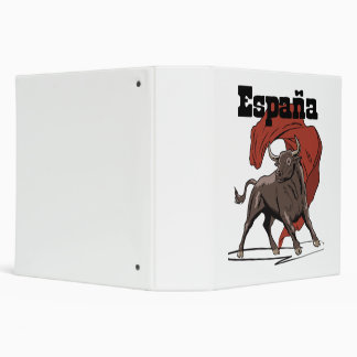 España Travel poster 3 Ring Binder