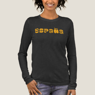 Espana typography logo design T-Shirt Tri-Blend Shirt