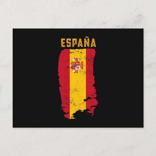 Espaa Vintage spanish flag for Spain Lovers Postcard