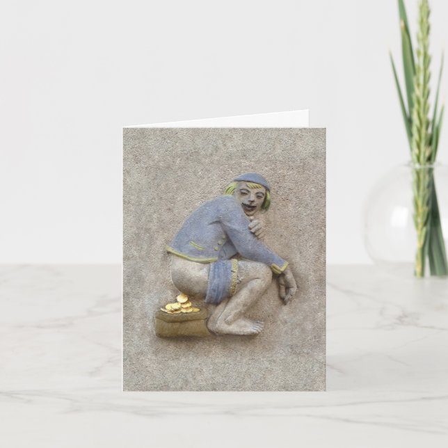 ESPAÑOL / Caca de Oro ~ Tarjeta / Invitación Invitation (Front)