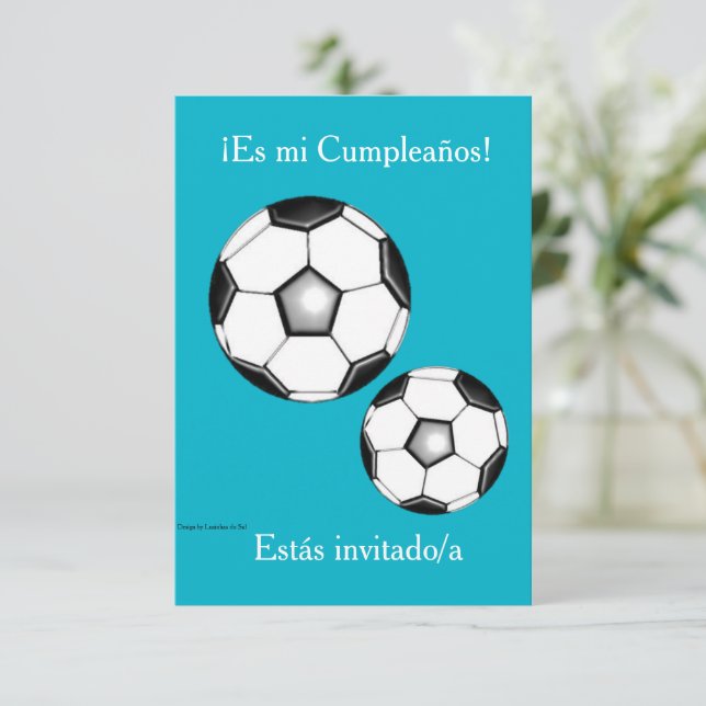 Español: Fiesta de cumpleaños - Invitación