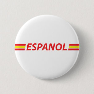 espanol icon pinback button