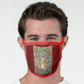 Español Serenity Prayer Angel Custom Face Mask (Worn Him)