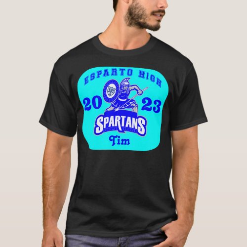 Esparto High School Spartan 2023 T_Shirt