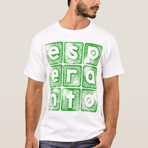 Esperanta t_emizo  Esperanto t_shirt